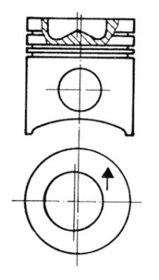 Stempel - 93759600 KOLBENSCHMIDT - AR71067, AR87748, 2251900