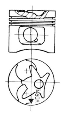 Stempel - 94330610 KOLBENSCHMIDT - 0029302, 80-1073-50
