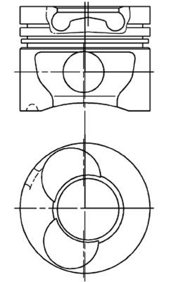 Stempel - 94823700 KOLBENSCHMIDT - 0010100