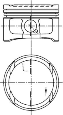 Stempel - 99563621 KOLBENSCHMIDT - 036107107CN