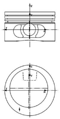 Stempel - 97333623 KOLBENSCHMIDT - 92064307