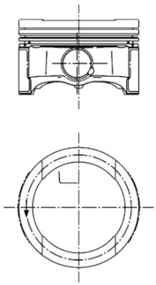 Stempel - 99792620 KOLBENSCHMIDT - 0332001, 81L63