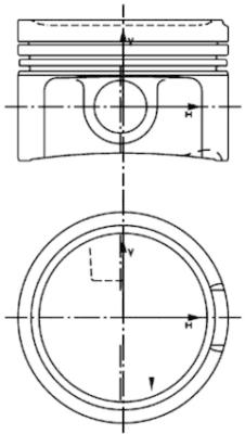 Stempel - 40434620 KOLBENSCHMIDT - 0331602