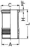 Sylinderforing - 89078110 KOLBENSCHMIDT - 5000658755, 5000793390, 20042206201