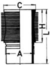 Sylinderforing - 89083110 KOLBENSCHMIDT - 02233634, 02234078, 02290637