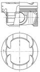 Stempel - 42108600 KOLBENSCHMIDT - 11258637807, 8637807, 081PI00124000