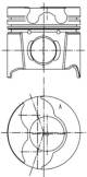 Stempel - 99561620 KOLBENSCHMIDT - 0215802, 87-101507-00