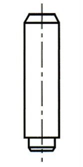 VG0017, Ventilføring, Vodítko vent.IN/EX (1), ET ENGINETEAM, Citroen AX, Renault 25 1,3/2,8i 1986-1992, G11029