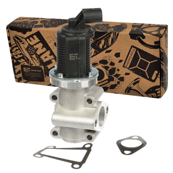 ED0144, EGR-ventil, Ventil AGR/EGR 1,9 CDTI, ET ENGINETEAM, Fiat Opel Alfa Romeo 147 156 159 Stilo Croma Bravo Zafira Signum Astra Thesis 841 G.000 1,9 CDTI 2004+, 46823850, 55204250, 55194735, 55215031, 5851056, 5851067, 71723453, 851341, 93181981, 7.00063.10.0