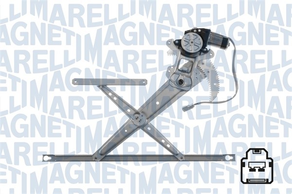 Vindusheis - 350103170336 MAGNETI MARELLI - 72211S10J01, 017036, 30/1264