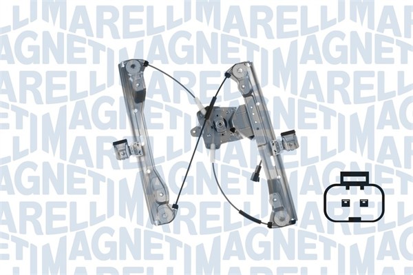 Vindusheis - 350103170467 MAGNETI MARELLI - 95226746, 01.7884