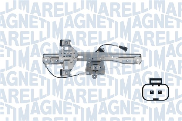 Vindusheis - 350103170468 MAGNETI MARELLI - 95999489, 01.7815, ZRGM133L