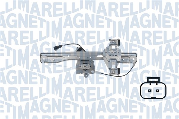 Vindusheis - 350103170469 MAGNETI MARELLI - 95999490, 01.7814, ZRGM133R