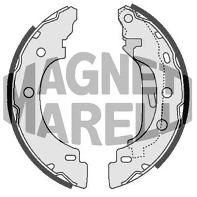 360219192198, Bremsesko, Brzdové pakny, MAGNETI MARELLI, 4406000QAG, 7701205523, 7701207555