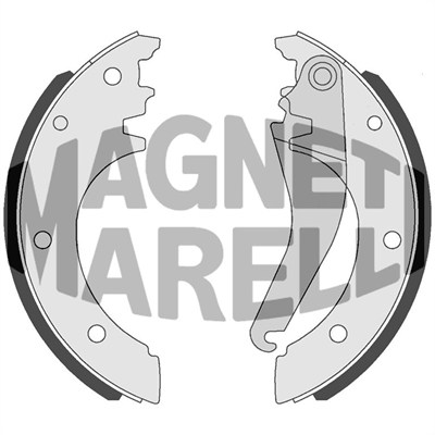 Bremsesko - 360219198356 MAGNETI MARELLI - 1906377, 034123, MFR662