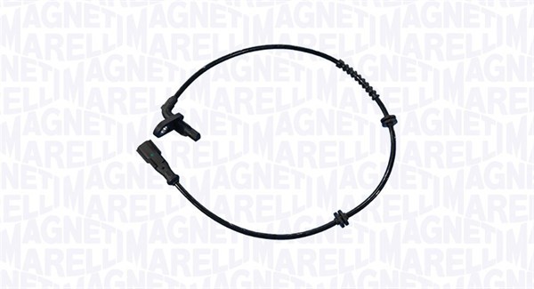 172100010010, Sensor, ABS, Snímač, počet otáček kol, MAGNETI MARELLI, 479000735R, 6040005449, 8200195828, 0265007606, 106082, 411140039, 560117, 6PU012679-161, 8290035, 84.534, 90035, SS20601, V46-72-0096, XABS998, 0265008293, 0265008924
