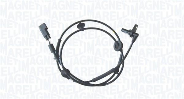 172100091010, Sensor, ABS, Snímač, počet otáček kol, MAGNETI MARELLI, 1371543, 1385797, 1785753, 6C112B372AA, 6C112B372AB, 0265007816, 06S174, 0900305, 106937, 411140250, 53679, 560041, 60063, 6PU012806-621, 8290219, 84.722, 90219, CSN72E11AS, GS2186, SS20205, V25-72-0093, XABS342, 90219E, XABS524