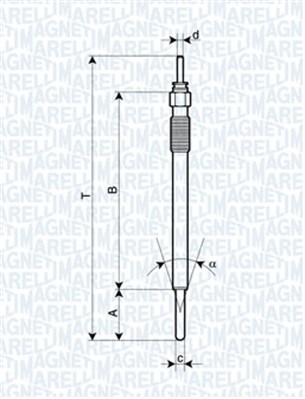 062900091304, Glødeplugg, Svíčka žhavící, MAGNETI MARELLI, 1985026022, 198500R020, 198500R022, 1985026020, 1985026021, 19850-26020, 97930, DG-600, F01G00402Z, GN108, LP144