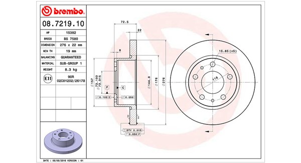 360406023200, Bremseskive, Brzdový kotouč, MAGNETI MARELLI, 42470836, 500306590, 08.7219.10, 0986479162, 129570, 15382, 17481, 187147, 202347, 230570, 230.6256.00, 24012202621, 37-1027, 54046, 562478B, 569104J, 61007.00, 800-570, 93104600, BG3752, BS5235, BS7580, BS-7654, DF1023, DF29570, DF6412, DI956060, DSK823, FCR194A, HP58055
