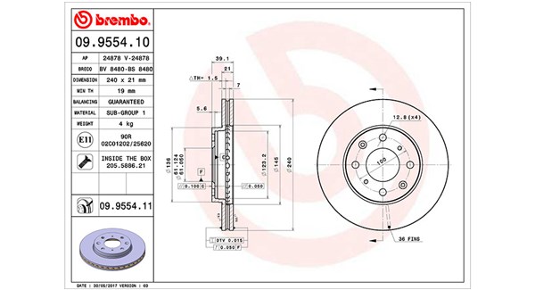 360406028200, Bremseskive, Brzdový kotouč, MAGNETI MARELLI, 42251-S50-G00, 45251SENH20, 45251S2G000, 45251SENH30, 45251S50G00, 45251-S50-G00, 45251S50J00, 45251S50J01, 45251SAAG00, 45251SAAG10, 45251SAAG11, 45251-SAA-G11, 45251SAAG12, 45251SELT00, 45251SELT10, 45251SEMK00, 45251SEMT00, 0986479033, 09.9554.10, 15626, 17359, 186866, 202628, 230573, 24.0121-0111.1, 24878, 280.3159.00, 31301, 50352, 562142B