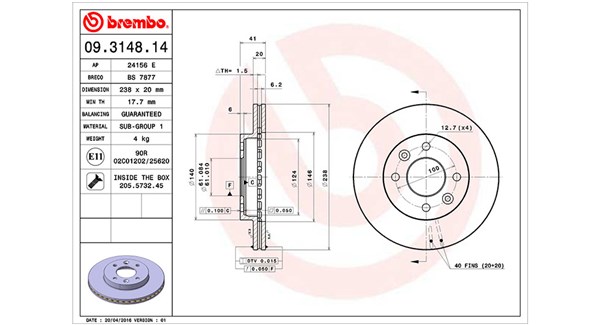 360406042400, Bremseskive, Brzdový kotouč, MAGNETI MARELLI, 4020600Q0D, 77.00.756.572, 4020600QAJ, 77.01.204.286, 7700756572, 7701204286, 8671000085, 09072, 09.3148.10, 0986478276, 0986479R66, 129110, 15109/2, 15117, 186229, 203909, 230110, 24.0120-0125.1, 24156E, 37-0173, 470.2403.00, 52820, 561336B, 561336J, 6010161, 6080.10, 608010, 800-110, 92036200, AC2027D