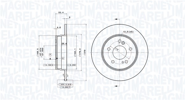 360406032101, Bremseskive, Brzdový kotouč, MAGNETI MARELLI, 2034230012, 5098065AA, 2034230112, 5098066AA, 2104230112, 68031811AA, 2104230412, 2104230912, A2034230012, A2034230112, A2104230412, A2104230912, 04629, 0832358, 08.5178.20, 0986478325, 14845, 15815, 186470, 203326, 230277C, 24.0109-0114.1, 34111, 400141220, 52153, 561454B, 561963J, 631710, 800-277, 92032700
