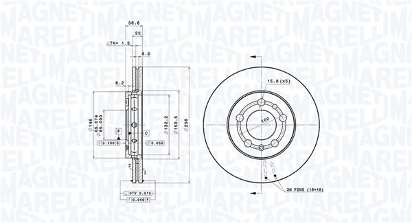 360406049401, Bremseskive, Brzdový kotouč, MAGNETI MARELLI, 1J0615301D, 6QD615301, L6RD615301, 1J0615301L, 6RD615301, 1JE615301, 6R0615301, 5Z0615301B, 6R0615301C, 8Z0615301B, JZW615301N, 8Z0615301D, JZW698302CB, 09.7011.11, 0986478853, 0986478988, 100123320, 100124620, 16880, 204758, 230390, 24012201511, 24690E, 50314, 562040B, 562040J, 92082203, BG3208C, BS8279, DDF927