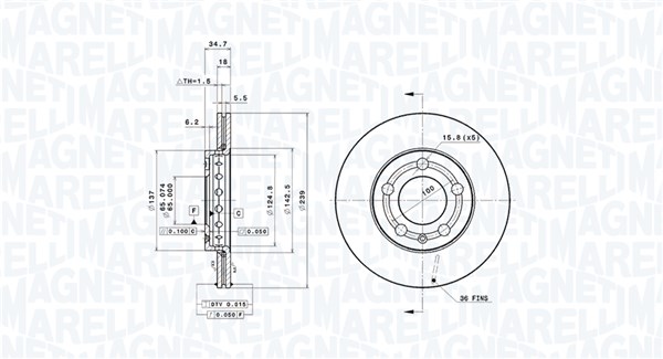 360406049601, Bremseskive, Brzdový kotouč, MAGNETI MARELLI, 5Z0615301, 6Q0615301, 6Q0615301A, JZW615301M, 09.8483.11, 0986479036, 17194, 186888, 2047101, 230614, 24011801371, 24031801371, 24950, 50317, 562307B, 562307J, 600321800, 92106800, BDA2066.20, BG3695, BS8569, DDF1164, DF4253, DI956139, DSK2230, MDC1652, 18152047101, 3147101, 418137, 600321820