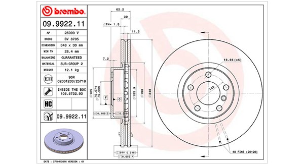 360406068600, Bremseskive, Brzdový kotouč, MAGNETI MARELLI, 34116771986, 34116793244, 34116868938, 34116886477, 0986479436, 09.9922.10, 150344820, 17868, 197178, 201587, 24013001991, 25099V, 34361, 54609, 92160905, 980591, BD180060, BG9063C, BR900702, BV8705, DDF1713, DDF1713C1, DF4853S, DI956592, DSK2600, MDC2328, 09.9922.11, 150344852, 311587, 430199