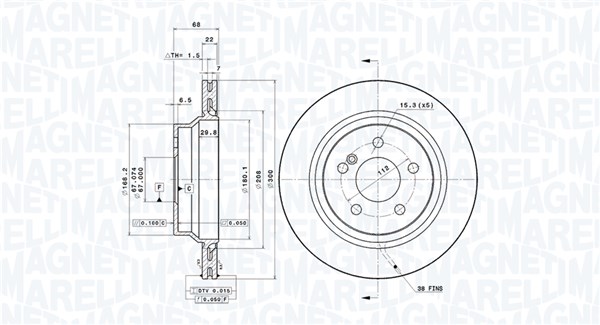 360406071601, Bremseskive, Brzdový kotouč, MAGNETI MARELLI, 0004230912, 000423091207, 2114230912, 4230912, A0004230912, A000423091207, A2114230912, 0833277, 0986479042, 09.A358.10, 17399, 186865, 203363, 230625C, 24012202011, 25130, 34247, 400362220, 54155, 562242B, 562242J, 92115500, 980270, BD180135, BDR1996.20, BG3758, BR34247, BS8739, CW22201, DDF1672