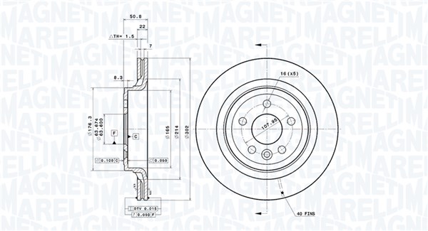 360406081201, Bremseskive, Brzdový kotouč, MAGNETI MARELLI, 31277357, 312773570, 31381987, 313819870, 31410569, 31471033, 314710330, 0986479713, 09.B026.10, 204861, 24012202611, 54964, 610371820, 92196403, 980778, BG4270, BR900994, DDF1802, DF6308, DSK2702, MDC2199, 09.B026.11, 314861, 422261, 610371852, DDF1802C, 09.B026.14, 09B02610, 09B02611