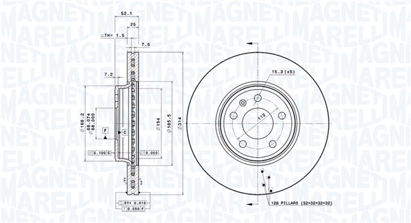 360406081401, Bremseskive, Brzdový kotouč, MAGNETI MARELLI, 8K0615301, 8WD615301, 8K0615301T, L8K0615301, 8W0615301G, L8KD615301, 8W0615301T, L8WD615301, 0986479467, 09.A820.11, 100333020, 2047132, 24012501841, 24032501841, 54599, 92159903, 981620, BDR2485.20, BG4079C, DDF1663, DDF1663C, DF4866S, DSK2657, MDC2200C, 09A82011, 100333052, 3147132, 425184, 55829HC, MDC2746