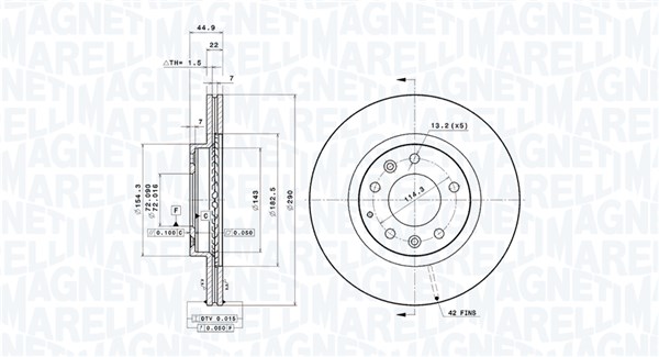 360406081801, Bremseskive, Brzdový kotouč, MAGNETI MARELLI, N12Y3325X, N12Y3325XA, N12Y3325XB, N12Y3325XC, NF4Y3325X, 0833172, 0986479474, 09.B042.11, 203270, 24012202491, 31438, 370308200, 54756, 92175603, 980475, BD180172, BDR2450.20, BG4141, BR900464, DDF1657, DF6068, DSK2586, MDC1904, 09B04211, 313270, 370308220, 422249, DDF1657C, DF6115, 370308252