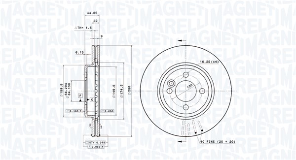 360406090701, Bremseskive, Brzdový kotouč, MAGNETI MARELLI, 34116774985, 34116858651, 0833219, 0986479437, 09.A761.11, 150344420, 17865, 197074, 204034, 24012202481, 24032202481, 34368, 54579, 92157905, 980606, BD180124, BG4146C, BR900670, DDF1617, DF4799, DI956671, DSK2626, MDC1775C, 09A76111, 150344452, 1815201582, 314034, 422248, DDF1617C, 522248