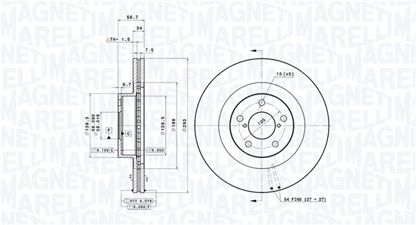 360406099201, Bremseskive, Brzdový kotouč, MAGNETI MARELLI, 26300AG01A, SU00300586, 26300AG01B, 26300FE040, 26300SA000, 26300SA001, 0833002, 0986478977, 09.A921.11, 204412, 24012401961, 31407, 530245800, 54395, 92139500, 980360, BD126192, BDR1819.20, BG3413, BR900496, CW24738, DDF1175, DF4104, DSK2072, MDC1377, 314412, 424196, DDF1175C