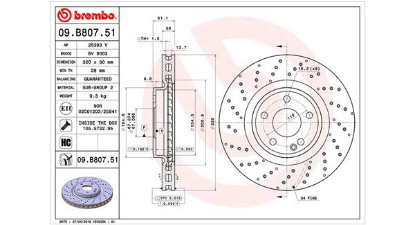 360406114801, Bremseskive, Brzdový kotouč, MAGNETI MARELLI, 2464212712, 246421271207, A2464212712, 0833631, 0986479A60, 09.B807.51, 2033124, 24013002381, 25393V, 400369420, 55621, 92262105, 981776R, BDR2704.20, BG4658C, BV9003, DDF2559C, DF6633S, DSK3280, MDC2569, 09B80751, 3133124