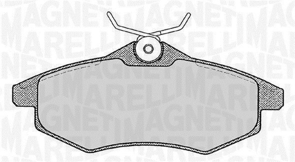 363916060173, Bremsekloss sett, Sada brzdových destiček, kotoučová brzda, MAGNETI MARELLI, 1611457180, 1617257080, 425236, 425258, 425345, 425369, 425384, 0986494262, 1050116, 1170163, 121008, 13.0460-2871.2, 181450700, 22-0328-0, 2340702, 23407.190.1, 301500, 3370, 37307, 50000008, 510407, 51924581, 5SP805, 822-328-0, 845, AC693581D, ADB01145, AN4096K, BBP1727, BP1350