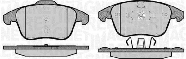 363916060644, Bremsekloss sett, Sada brzdových destiček, kotoučová brzda, MAGNETI MARELLI, 1609987980, 1617273380, 1647862680, 1647862580, 4253.62, 4253.97, 4254.77, 05P1480, 0986424986, 1024, 1050255, 12-1330, 1249.00, 13.0460-7230.2, 181866, 1.890.0, 20792, 21249.00, 22-0675-3, 221956, 2455701, 24557.190.1, 2691.3, 37599, 573193, 573193D, 573193S, 598998, 5SP1480, 607230