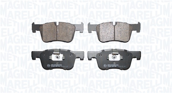 363916060732, Bremsekloss sett, Sada brzdových destiček, kotoučová brzda, MAGNETI MARELLI, 34106884243, 34112468431, 34116850568, 34116874331, 34118855002, 05P1739, 0986494689, 13.0460-3866.2, 22-0960-0, 24912.185.1, 2550601, 302269, 573419, 8DB355019-771, FDB4489, GDB1934, P06070, RA.1015.0, T2164, 573419B, 601310, FSL4489, 573419X, BPD1122