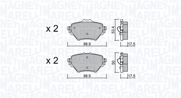 363916060881, Bremsekloss sett, Sada brzdových destiček, kotoučová brzda, MAGNETI MARELLI, 1609000680, 1693587280, 95525378, SU001-A8499, 1617535380, SU001-B3838, 1619790880, 1636413980, 1678167980, 05P1838, 0986424878, 1003.0, 1051168, 12-1561, 13.0460-3871.2, 1562.00, 182162, 201196, 21003.0, 21562.00, 22-0987-0, 221975, 258390070400, 2583901, 25839.175.1, 302478, 35020, 51-00-0614, 510614, 573605D