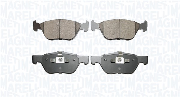 363916060893, Bremsekloss sett, Sada brzdových destiček, kotoučová brzda, MAGNETI MARELLI, 7087744, 77366659, 181125-203, 2203801, 2589.20, 589.20, GDB2067, P18040, PE.0615.4, RA.0615.4