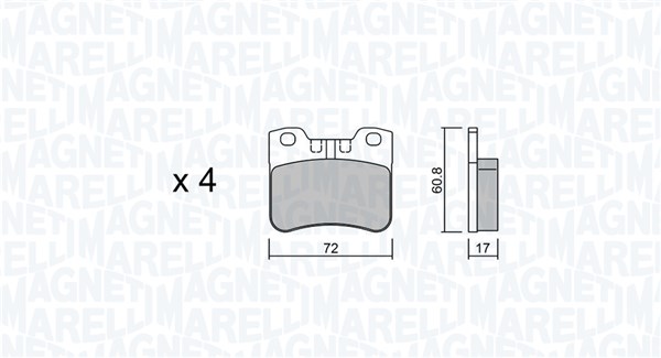 363916060923, Bremsekloss sett, Sada brzdových destiček, kotoučová brzda, MAGNETI MARELLI, 1617248980, 1720.66, 4251.64, 4251.28, 4252.86, 4251.89, 4254.93, 4252.85, E172533, 0247.10, 05P643, 062.2, 0986424411, 1050293, 13.0460-4066.2, 1.343.1, 180788-204, 20443, 2062.2, 2185700, 2185701, 21857.170.1, 22-0060-2, 221935, 2247.10, 301360, 381.1, 392, 50-00-0600, 500600