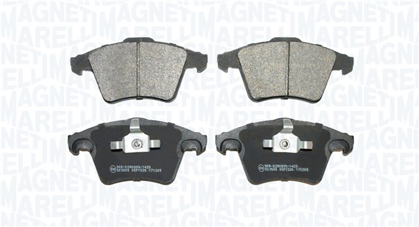 363916061159, Bremsekloss sett, Sada brzdových destiček, kotoučová brzda, MAGNETI MARELLI, 7H0698151B, 0986494202, 1639373880, 22-0552-3, 2374702, 363700485106, 5683, 5SP1526, AC0581526D, AN4555K, BL1870A1, MDB2943, P85106, RA.0857.5, T1755, 986494202