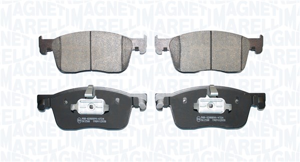 363916061201, Bremsekloss sett, Sada brzdových destiček, kotoučová brzda, MAGNETI MARELLI, 155253709, 1613260780, 1680791780, 1678168280, SU001A3132, SU001B3530, SU001B4449, 0986424436, 11070, 121699, 13.0460-7331.2, 1719.00, 182297, 21719.00, 22-1107-0, 2259301, 229997, 35186, 5SP2030, 6121692, 822-1107-0, ADB02354, B1G12013932, BBP2634, BPA171900, BPCI1009, FVR5119, GDB2169, J3602131, JCP8174