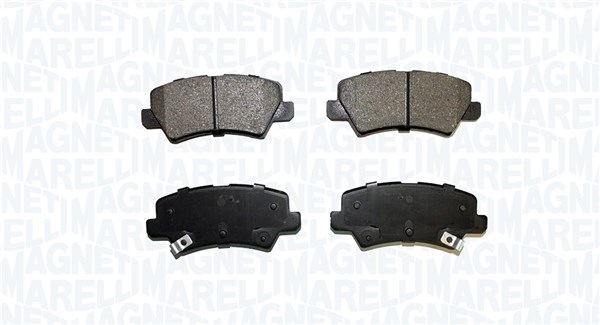 363916061247, Bremsekloss sett, Sada brzdových destiček, kotoučová brzda, MAGNETI MARELLI, 58302G6A00, 58302G6A01, 58302G6A10, 11660, 22-1166-0, 2290101, 35228, 510KK14, 51K14, 5SP2182, 822-1166-0, 8DB355037-921, ADB32757, ADG042181, BBP2810, D11355MH, J3610322, LP3665, LVXL2037, MDB4049, P30111, PAD2213, PPK14AF, RA.1235.0, CBP32757