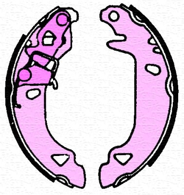 360219192158, Bremsesko, Brzdové pakny, MAGNETI MARELLI, 71738378, 77362297, 9945975, 9947773, 07070, 2145330002, 362312J, 4302.00, 5185706, 53-0070, GS8570, H8805, S23547