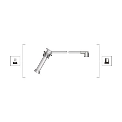 941319170038, Tennplugg kabelsett, Sada kabelů pro zapalování, MAGNETI MARELLI, 4178, 49624, 85125, FS20, RCFD807, T726G, ZEF1115, FS28, RC-FD807, FU20, FU28