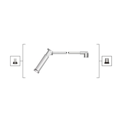 941319170084, Tennplugg kabelsett, Sada kabelů pro zapalování, MAGNETI MARELLI, 4197, 49913, 85115, FS23, RCFD807, T894G, ZEF1114, 7419, FU23, RC-FD807