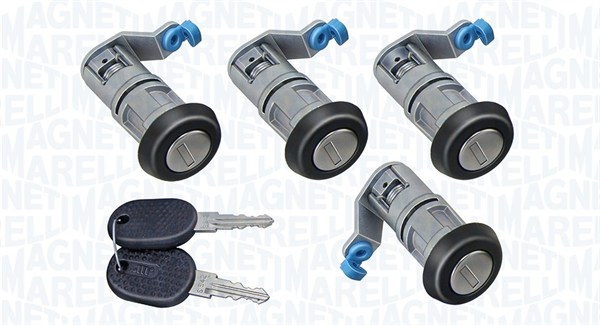 Lukkesylinder sett - 350105010800 MAGNETI MARELLI - 500328053, 500328054, 394991