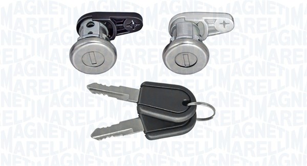 Lukkesylinder sett - 350105014900 MAGNETI MARELLI - 7701032040(SX), 7701032042(DX), 7701367603